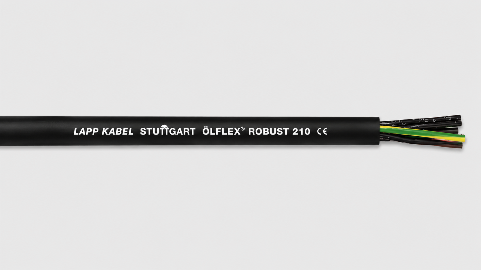 ÖLFLEX ROBUST 210 control cable for harsh conditions